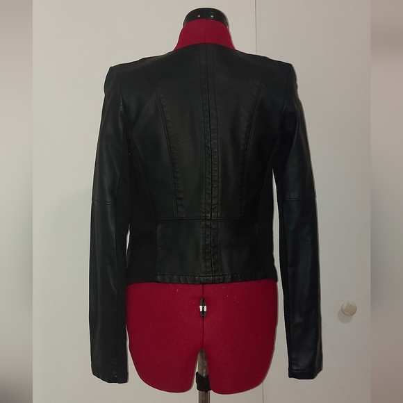Faux leather jacket - Picture 3 of 4